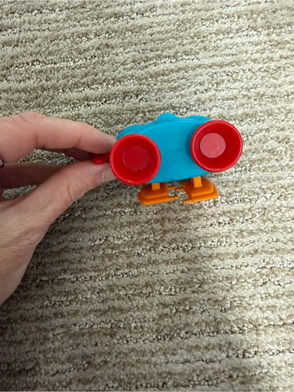 Toy Story Burger King Lenny Binoculars 1996 Walking Wind-Up Pixar